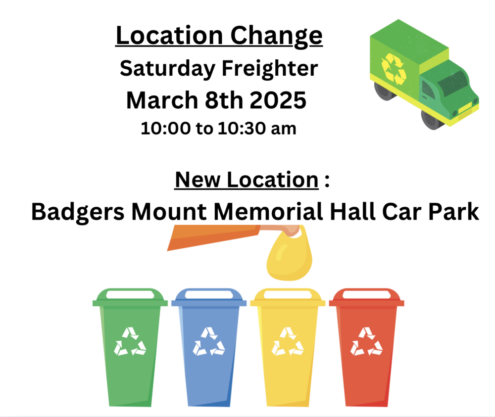 Change in Location : Saturday Freighter Service